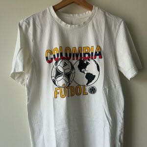 Adidas “Colombia Fútbol” Graphic T-Shirt – Size S | Gently Used